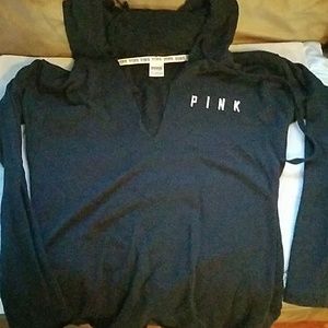 Pink by VS hoodie size Small